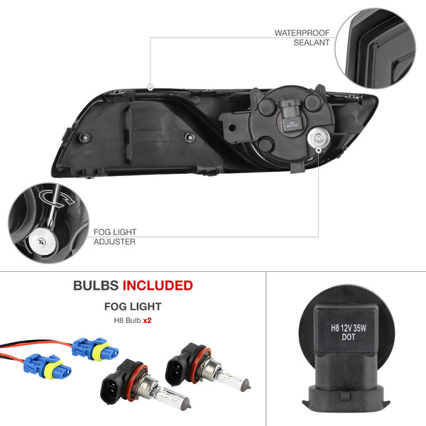2013-2015 Nissan Sentra B17 Smoked Fog Light