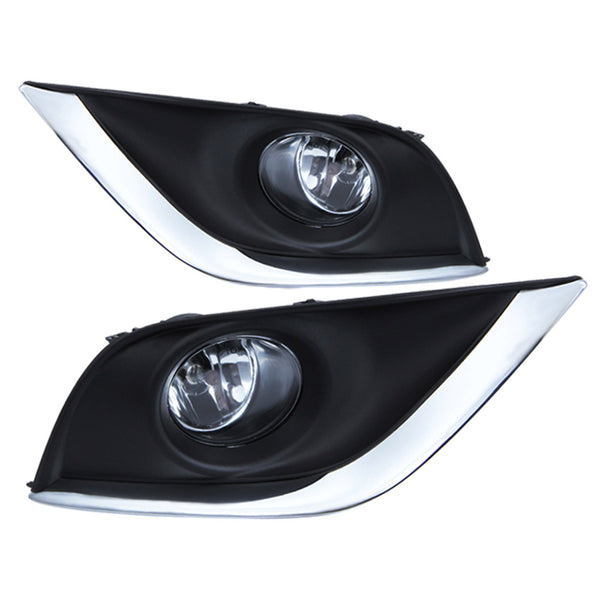 2015-2016 Nissan Versa Chrome Fog Light
