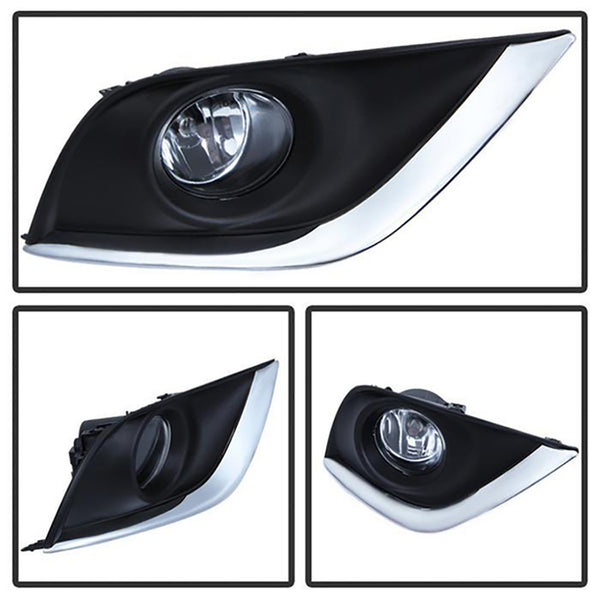 2015-2016 Nissan Versa Chrome Fog Light