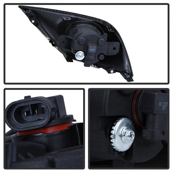2015-2016 Nissan Versa Chrome Fog Light