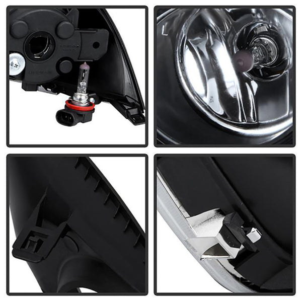 2015-2016 Nissan Versa Chrome Fog Light