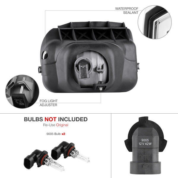 2003-2006 Chevrolet Silverado 1500 | 2500 | 3500 Chrome Fog Light