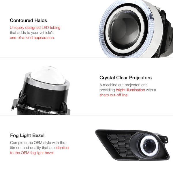2011-2014 Dodge Charger Chrome Fog Light