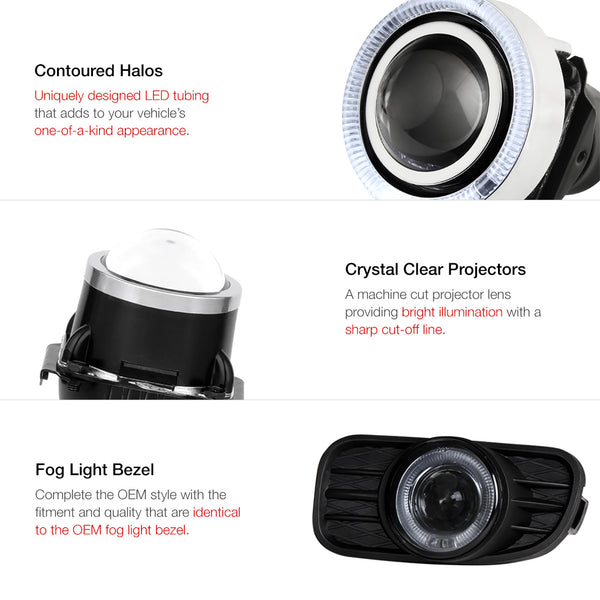 1999-2003 Jeep Grand Cherokee Smoked Fog Light