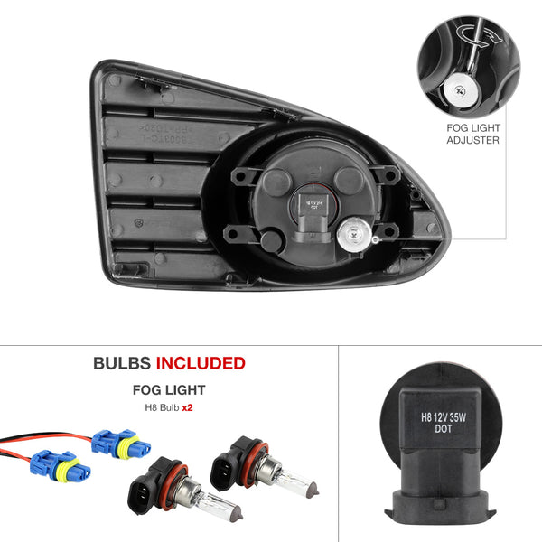 2012-2015 Scion iQ Chrome Fog Light