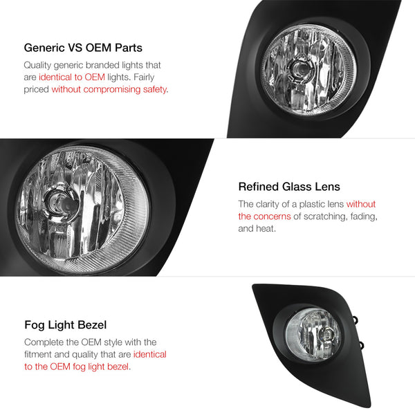2014-2016 Toyota Corolla Chrome Fog Light