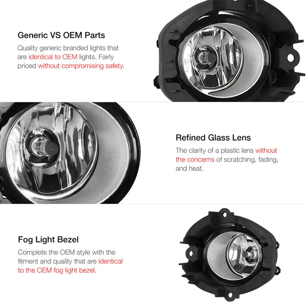 2006-2008 Toyota RAV4 Chrome Fog Light