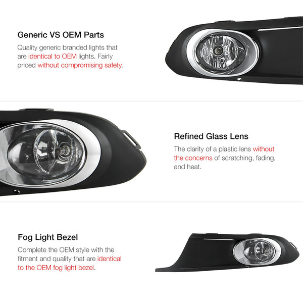 2011-2014 Volkswagen Jetta Chrome Fog Light