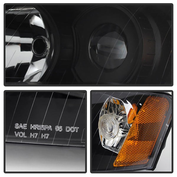 2002-2005 Audi A4 Black Headlight