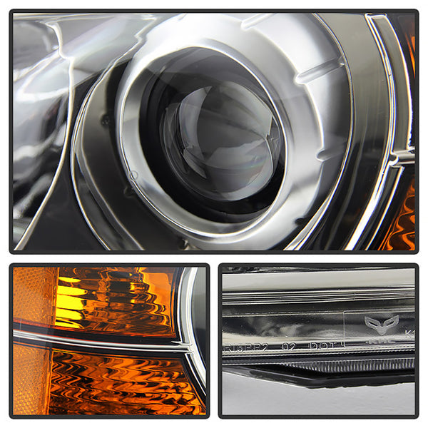 2004-2006 Acura MDX Chrome Headlight