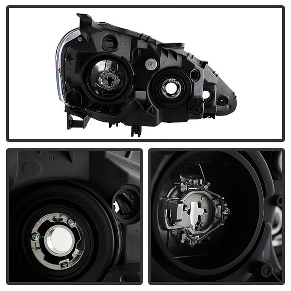 2005-2006 Acura RSX Sinister Black Headlight