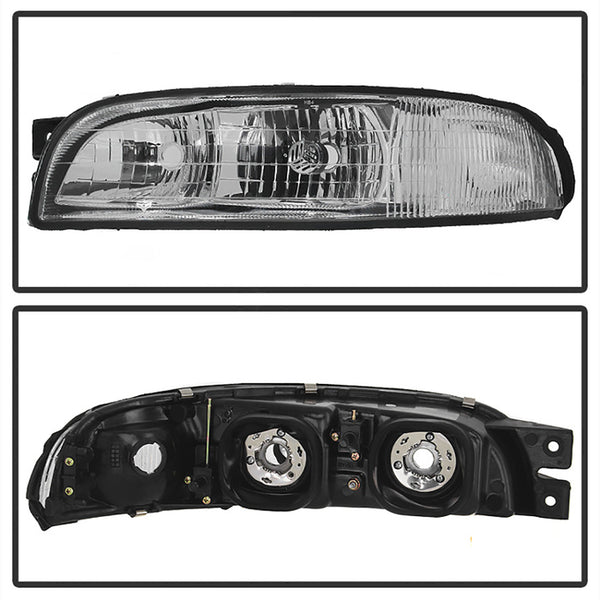 1997-1999 Buick Lesabre Chrome Headlight