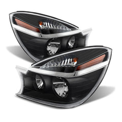 2004-2005 Buick Rendezvous Black Headlight