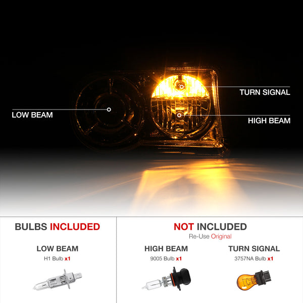 2005-2010 Chrysler 300C Factory Style Headlight