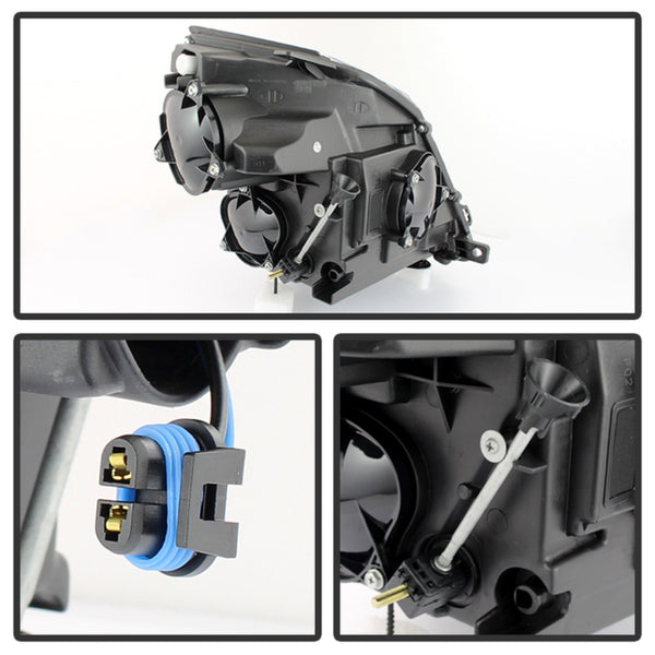 2008-2013 Cadillac CTS Chrome Headlight