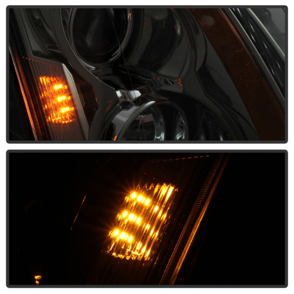 2008-2013 Cadillac CTS Chrome Headlight