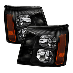 2002 Cadillac Escalade Black Headlight
