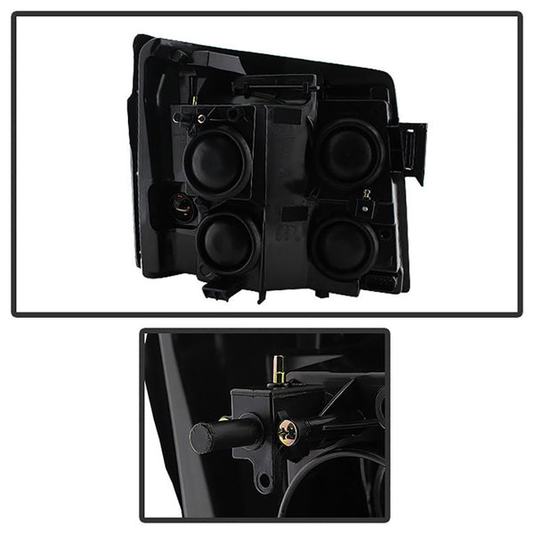 2002 Cadillac Escalade Black Headlight