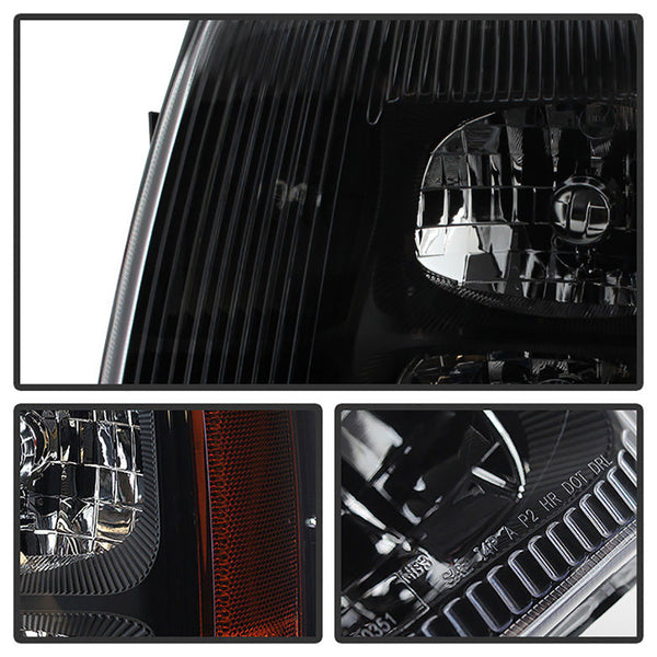 2002 Cadillac Escalade Black Headlight