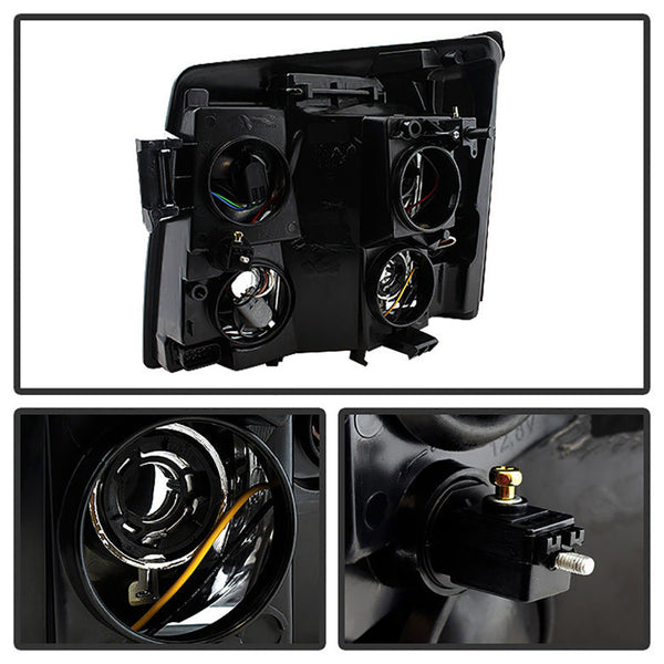 2002 Cadillac Escalade Chrome Headlight