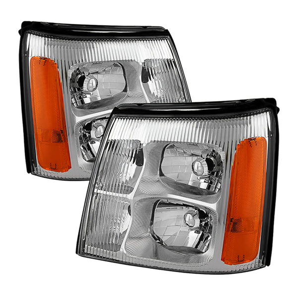 2003-2006 Cadillac Escalade Chrome Headlight
