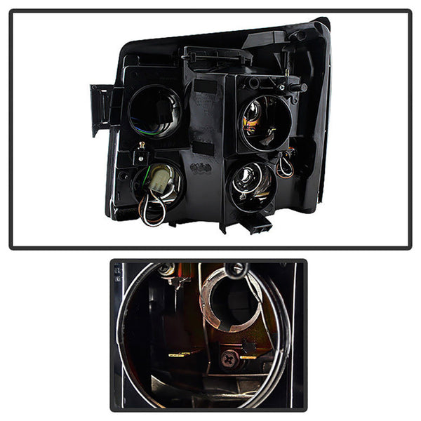 2003-2006 Cadillac Escalade Chrome Headlight