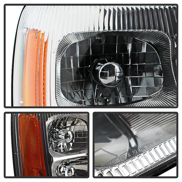 2003-2006 Cadillac Escalade Chrome Headlight