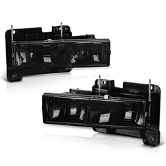 1988-2002 Chevrolet | GMC C/K Series 1500 | 2500 | 3500 Pickup Smoked Headlight