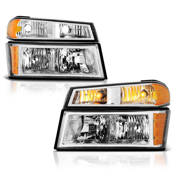 2004-2012 Chevrolet Colorado Chrome Headlight