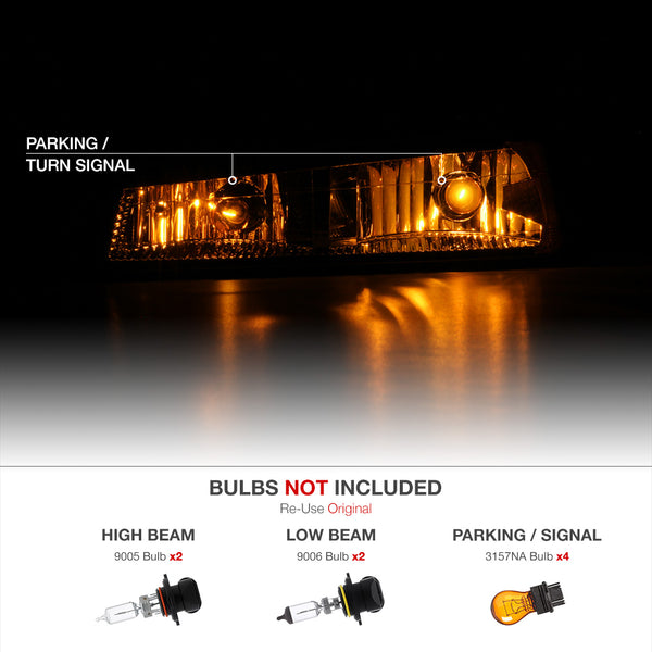 2004-2012 Chevrolet Colorado Chrome Headlight