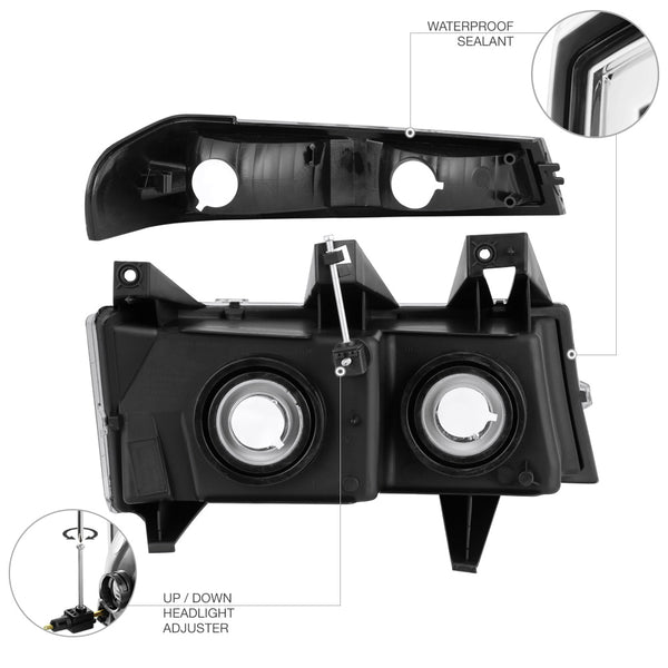 2004-2012 Chevrolet Colorado Chrome Headlight