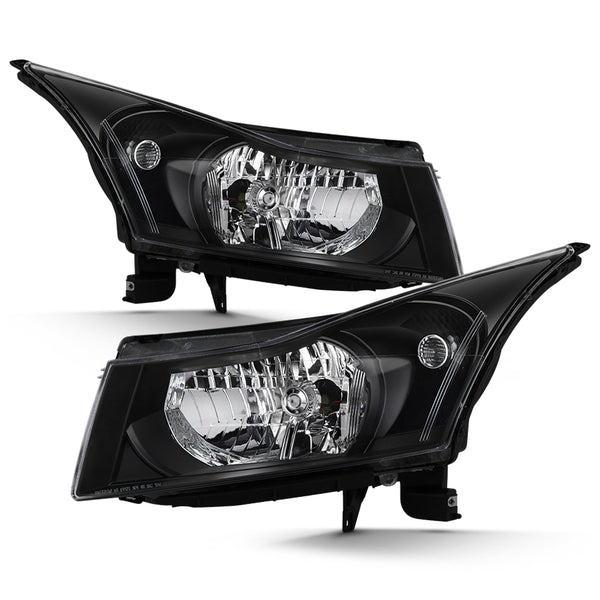 2010-2015 Chevrolet Cruze Black Headlight