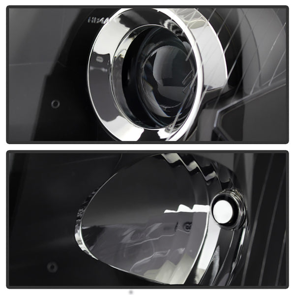 2003-2007 Cadillac CTS Black Headlight