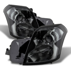 2003-2007 Cadillac CTS Smoked Headlight