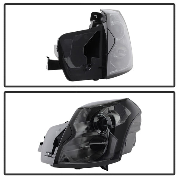 2003-2007 Cadillac CTS Smoked Headlight