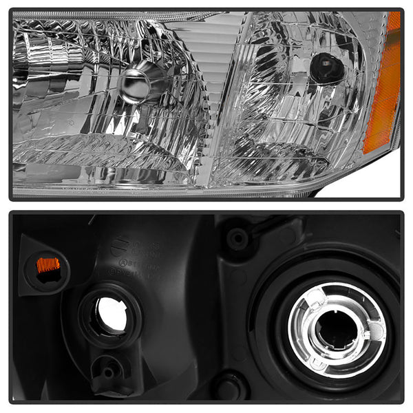 2005-2009 Chevrolet Equinox Chrome Headlight