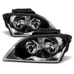 2004-2006 Chrysler Pacifica Black Headlight