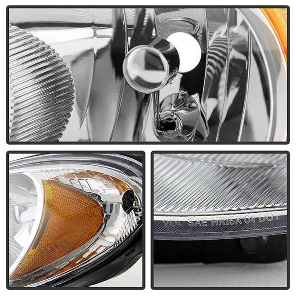 2006-2010 Chrysler PT Cruiser Chrome Headlight