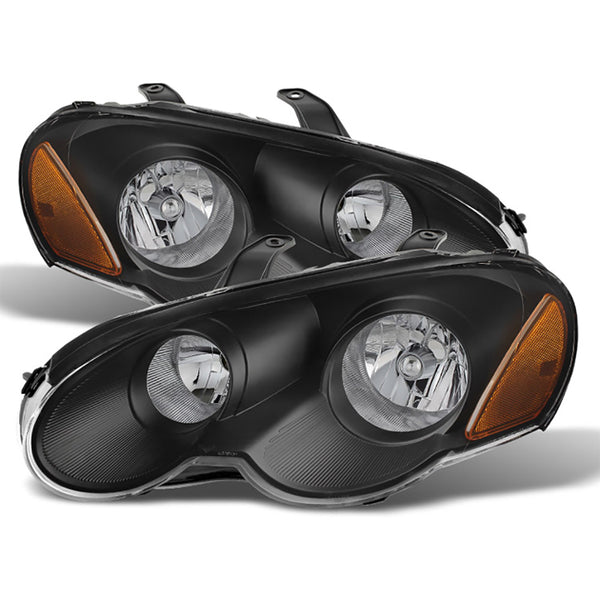 2003-2005 Chrysler Sebring Black Headlight