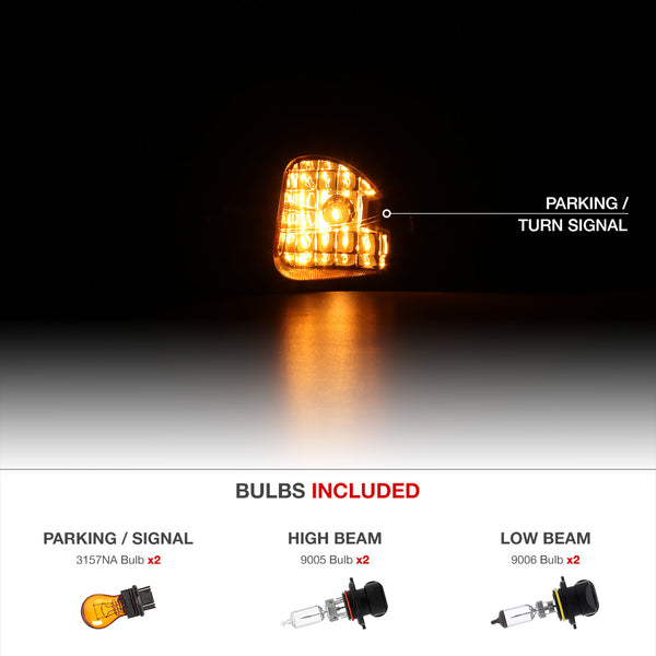 2000-2005 Chevrolet Impala Smoked Headlight
