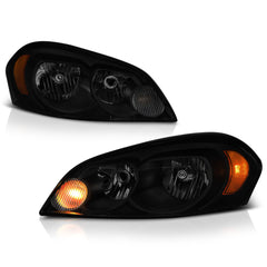 2006-2013 Chevrolet Impala Sinister Black Headlight