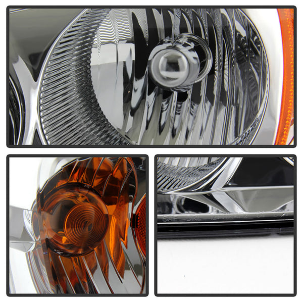 2004-2007 Chevrolet Malibu Chrome Headlight