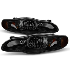 2000-2005 Chevrolet Monte Carlo Sinister Black Headlight
