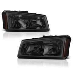 2003-2006 Chevrolet Silverado 1500 | 2500 | 3500 Smoked Headlight