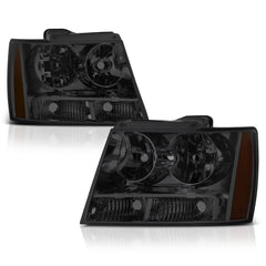 2007-2014 Chevrolet Suburban 1500 | 2500 Smoked Headlight