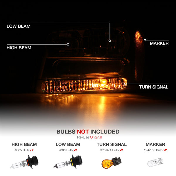 2002-2009 Chevrolet Trailblazer | Trailblazer EXT Chrome Headlight
