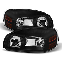 2005-2009 Chevrolet Uplander Black Headlight