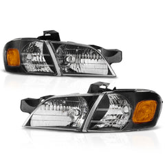 1997-2005 Chevrolet Venture Black Headlight