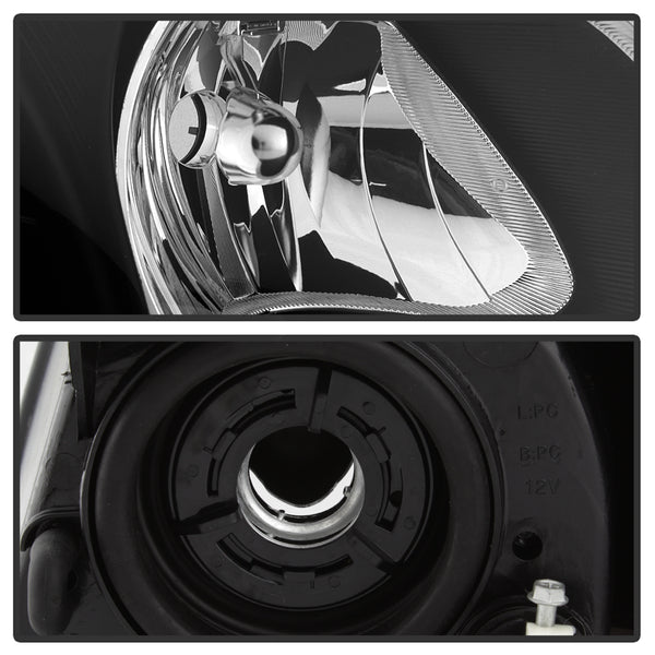 2001-2007 Dodge Caravan Black Headlight