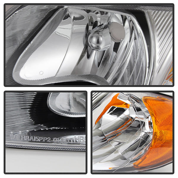 2001-2007 Dodge Caravan Chrome Headlight